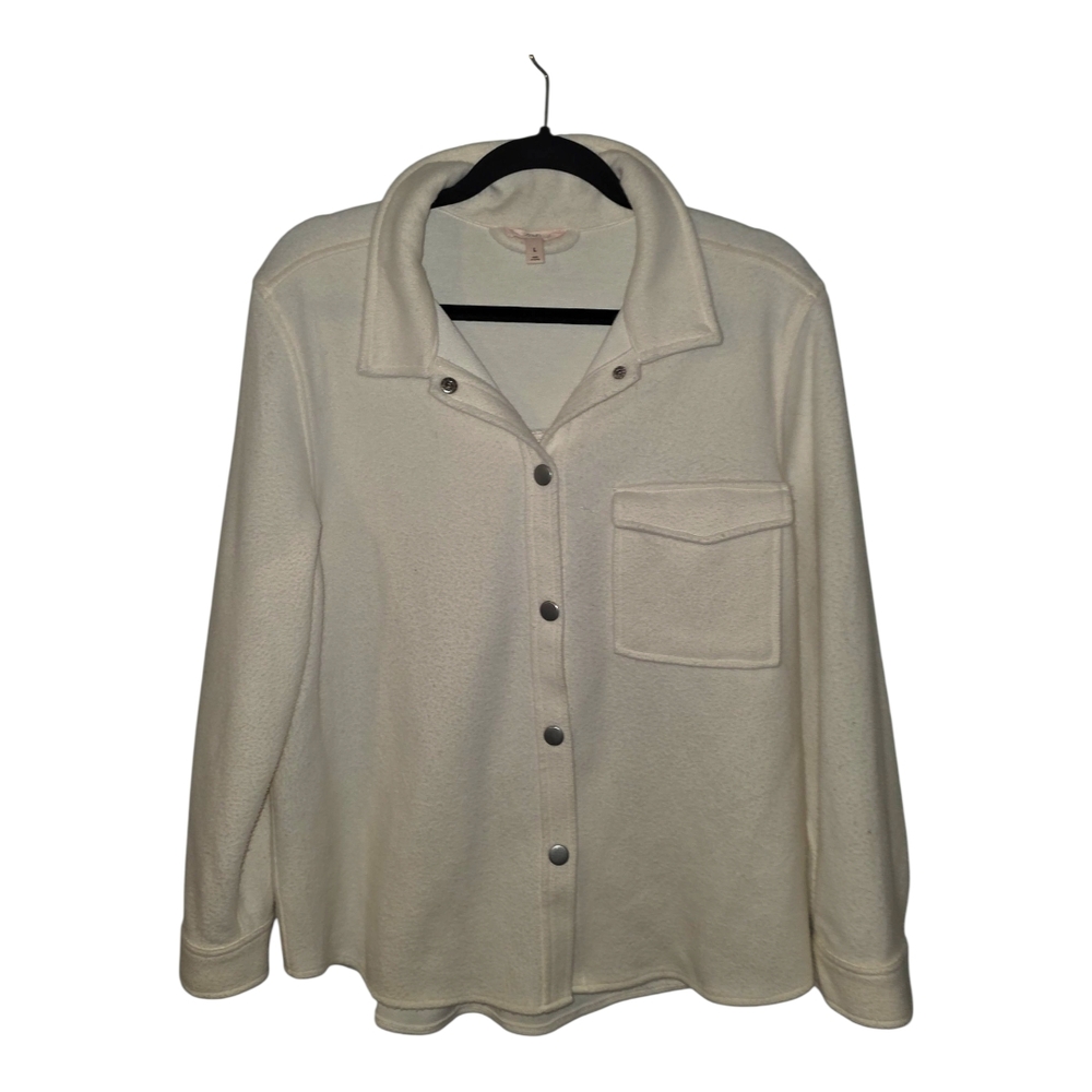 Como Vintage Off-White Button-Down Shirt